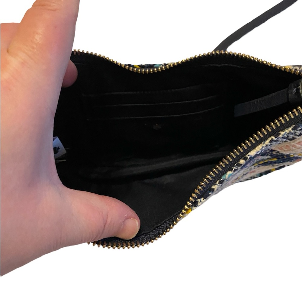 Sold!!!!Kate Spade Smile Plaid Tweed Small Crossbody - Picture 11 of 15
